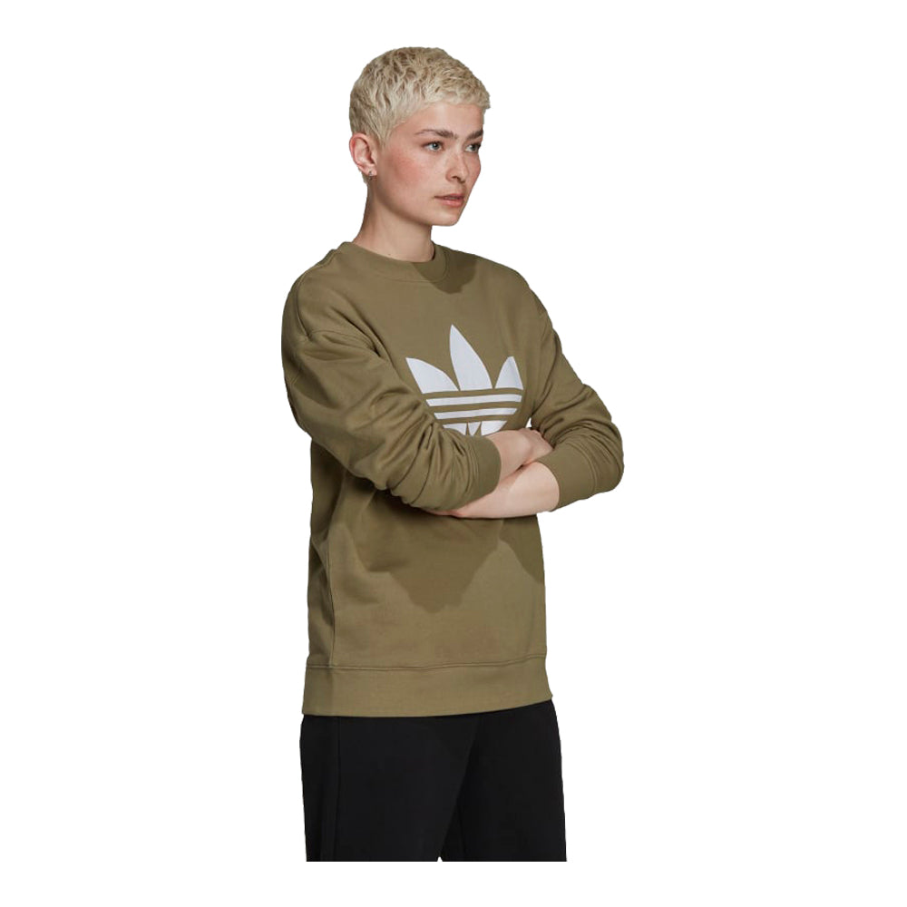 adidas Women's Trefoil Crew Sweatshirt 3
