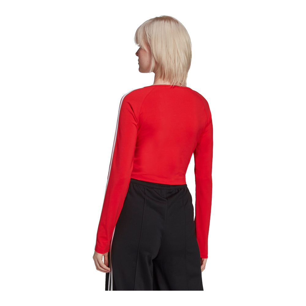 adidas Women's Originals Adicolor Classics Cropped Long Sleeve Shirt 2
