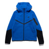 Men's Nike Tech Full-Zip Fleece Windrunner Hoodie - Game Royal/Black