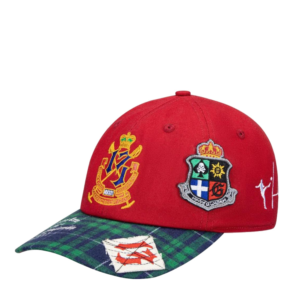 Godspeed Unisex Rugby Captains Crew Dad Hat - Red 3