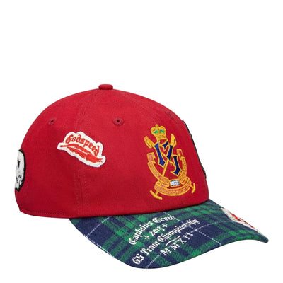 Godspeed Unisex Rugby Captains Crew Dad Hat - Red 4