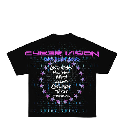 Saiko Men's Cyber Tour Tee - Black 2