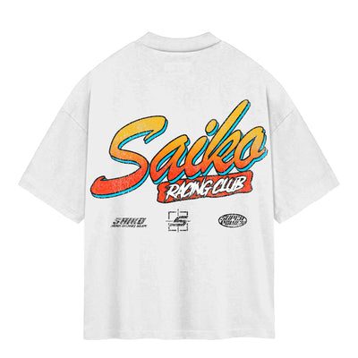 Saiko Men's Hot & Fast Tee - White 2