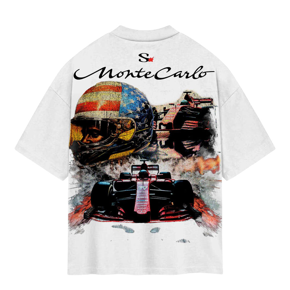 Saiko Men's Monte Carlo Tee - White 1
