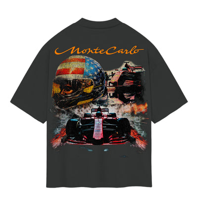 Saiko Men's Monte Carlo Tee - Dark Grey 2