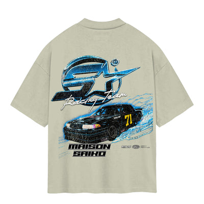 Saiko Men's Numero Uno 2 Tee - Cream 2