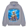 Saiko Men's Skrull Spaces Hoodie -  Grey