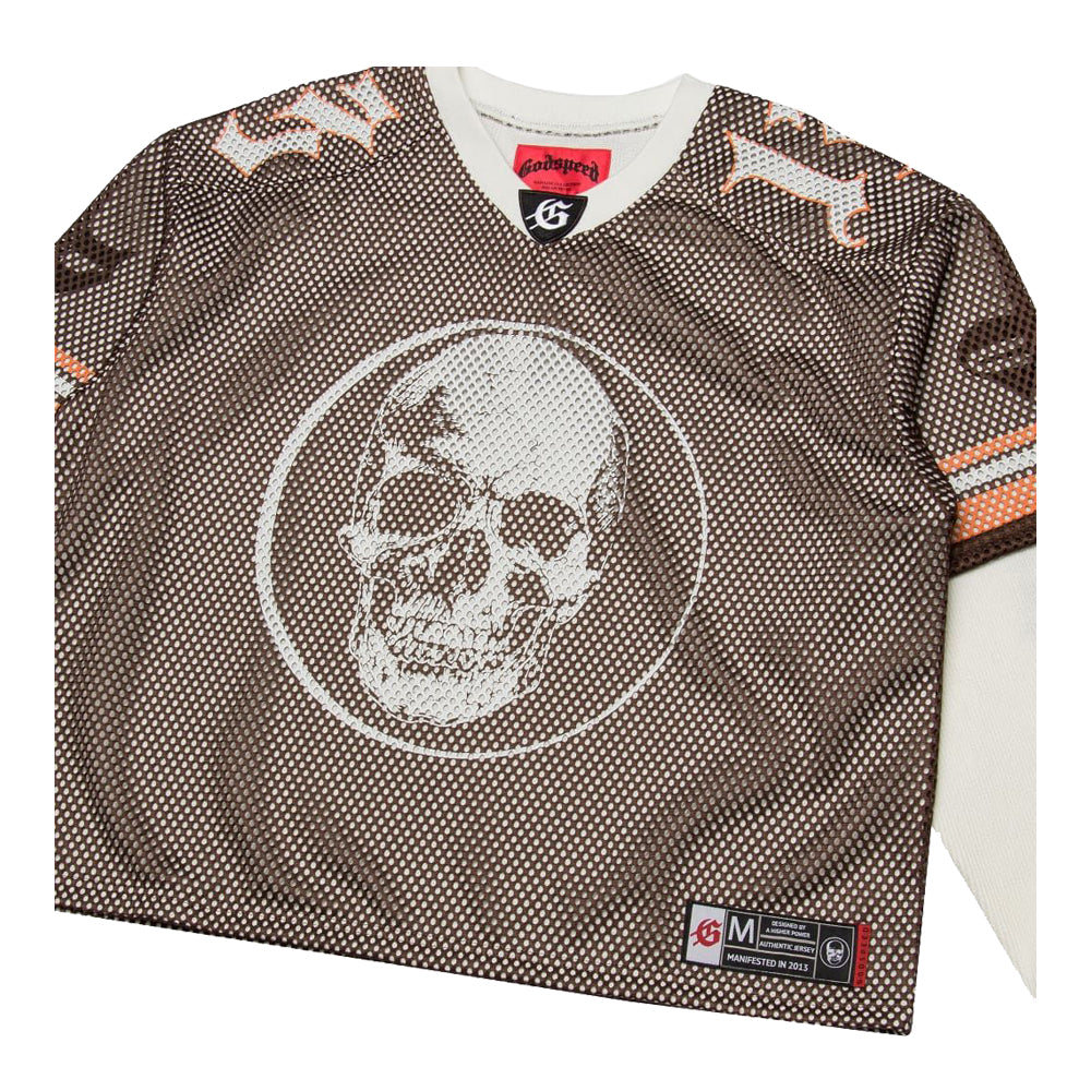 Godspeed Men's TD Layered Jersey - Brown 3