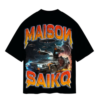 Saiko Men's Lost In The Future Tee - Black 1