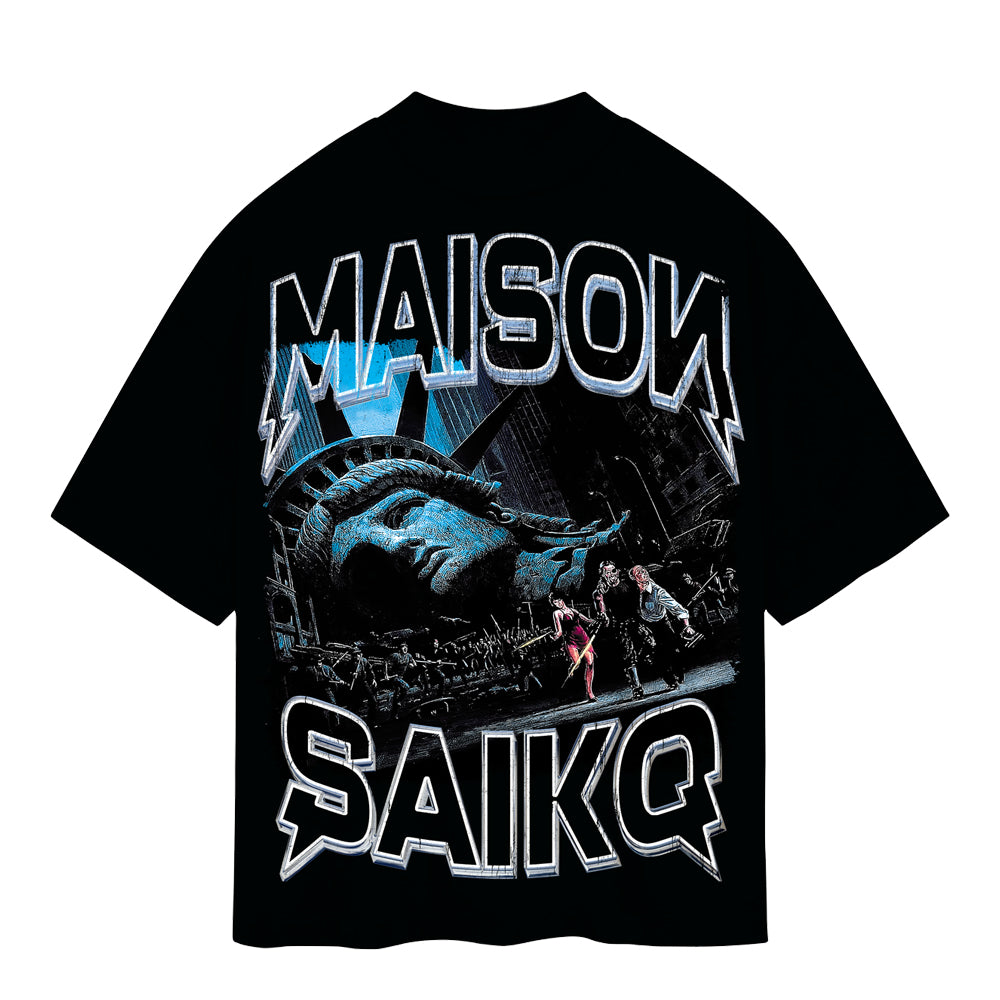 Saiko Men's Escape From NY Tee - Black – City Jeans