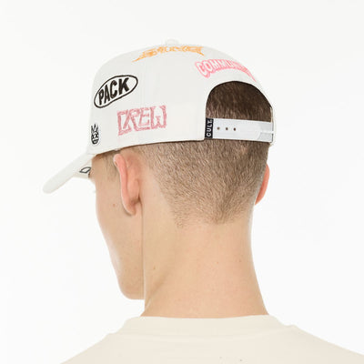 Men's Cult Of Individuality Cult Community Trucker Hat White 625bc-ch108a-wiwh