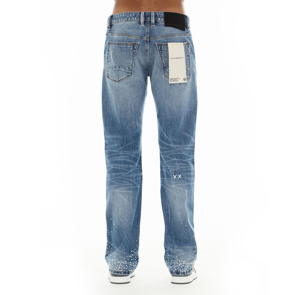 Men's Cult of Individuality Hagen Relaxed 608 Jeans Blue 626a4-h02d-crys