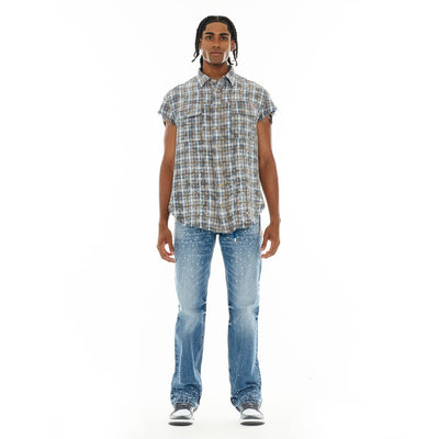 Men's Cult of Individuality Hagen Relaxed 608 Jeans Blue 626a4-h02d-crys
