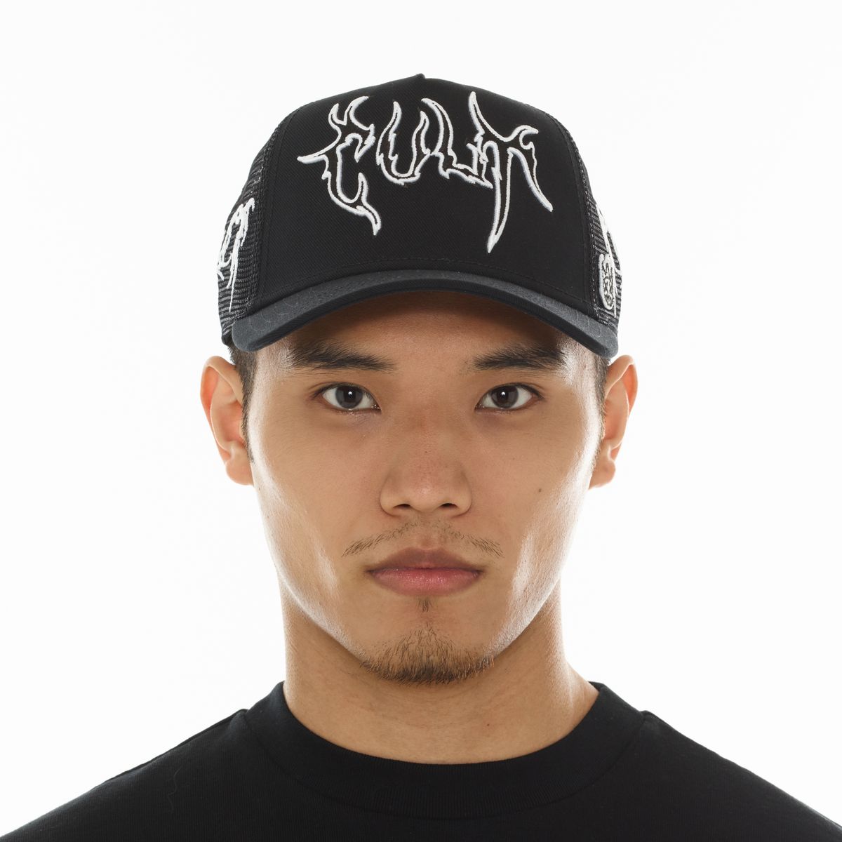 Cult of individuality Raven Trucker Hat Black 626AC-CH83A-BLK