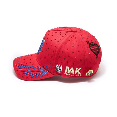 Men's Cult Of Individuality Topson Trucker Hat Red 626AC-CHTOP1-red