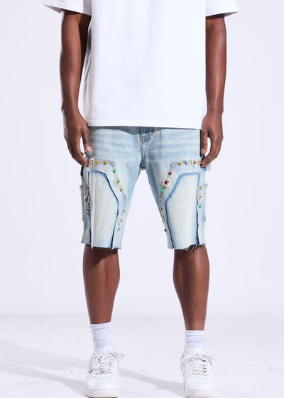 Men's Crysp Denim Lotus Wash Blue CRY-SUM26-020-BLUE