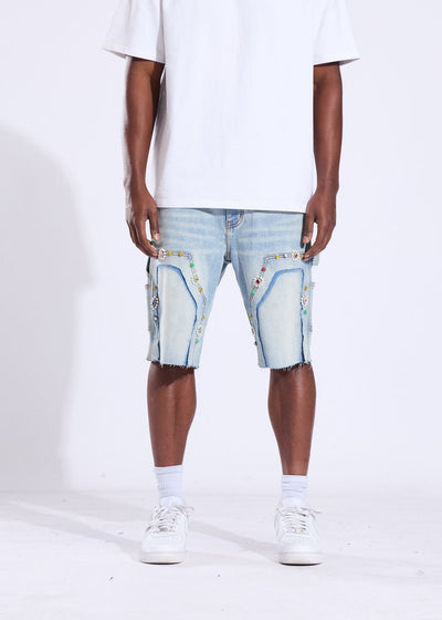 Men's Crysp Denim Lotus Wash Blue CRY-SUM26-020-BLUE