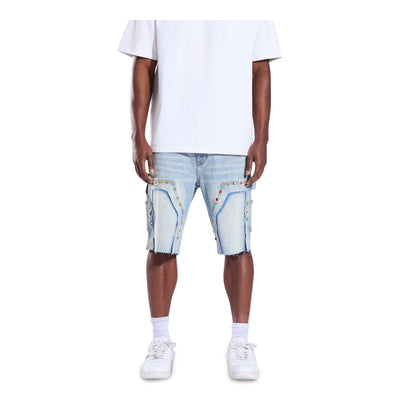 Men's Crysp Denim Lotus Wash Blue CRY-SUM26-020-BLUE