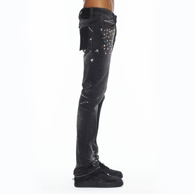 Men's Cult of Individuality Lenny Boot Fit 603 Black 626b8-lb05h-star