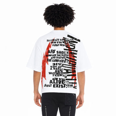 Men's Cult of Individuality Cult Anarchy White 626b7-k49a-whit