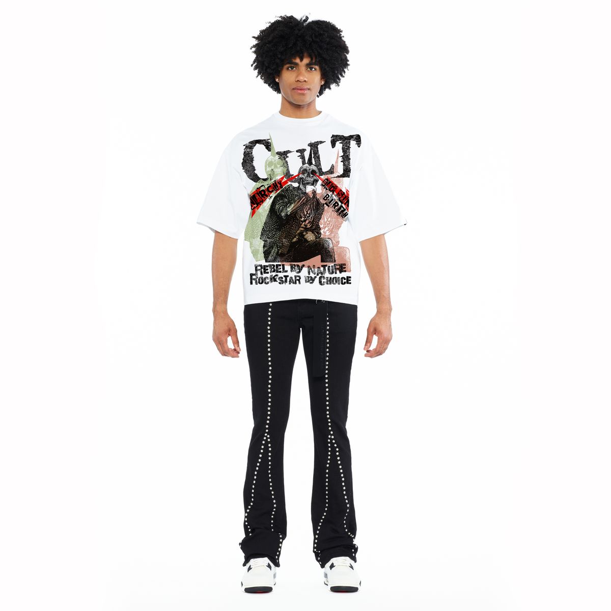 Men's Cult of Individuality Cult Anarchy White 626b7-k49a-whit