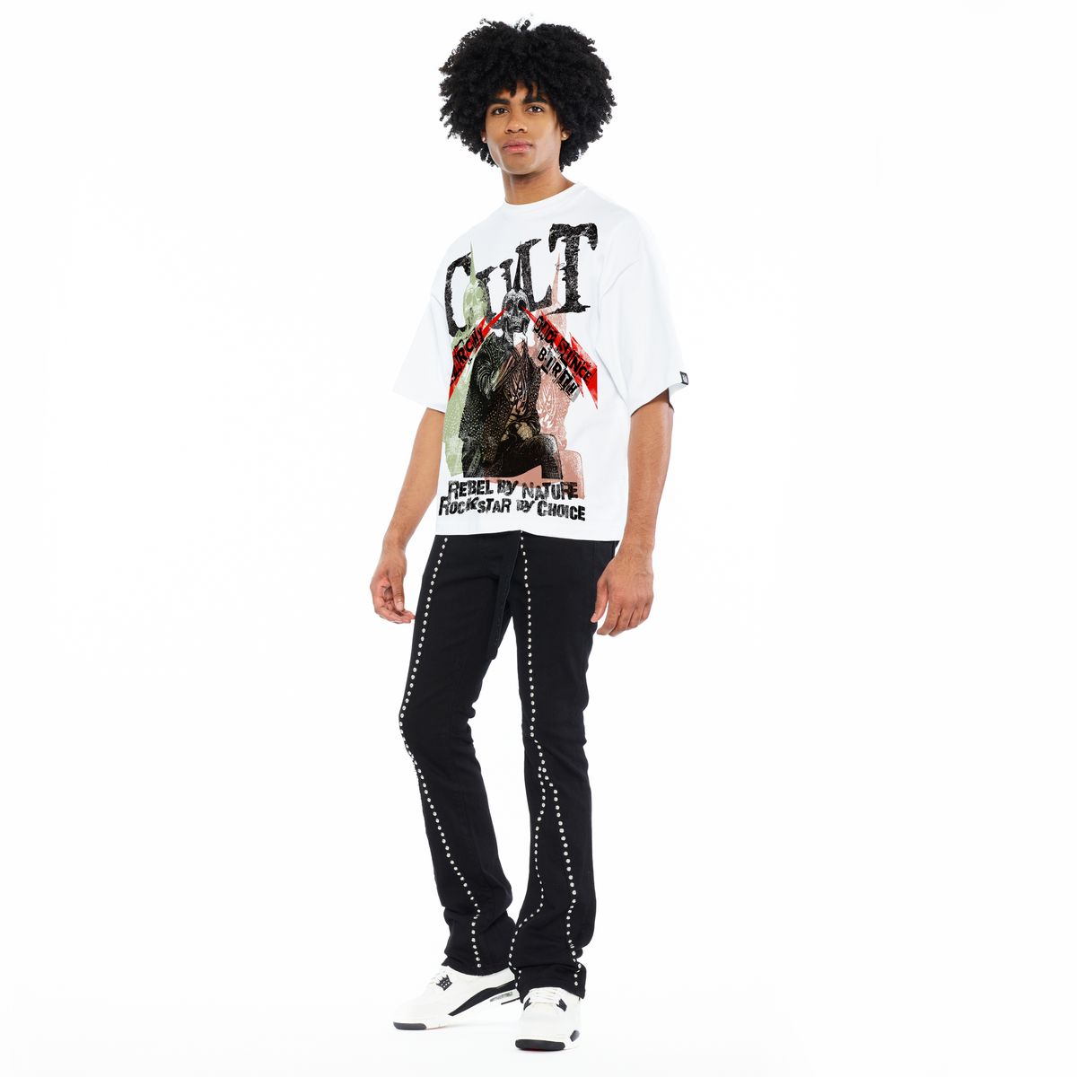 Men's Cult of Individuality Cult Anarchy White 626b7-k49a-whit