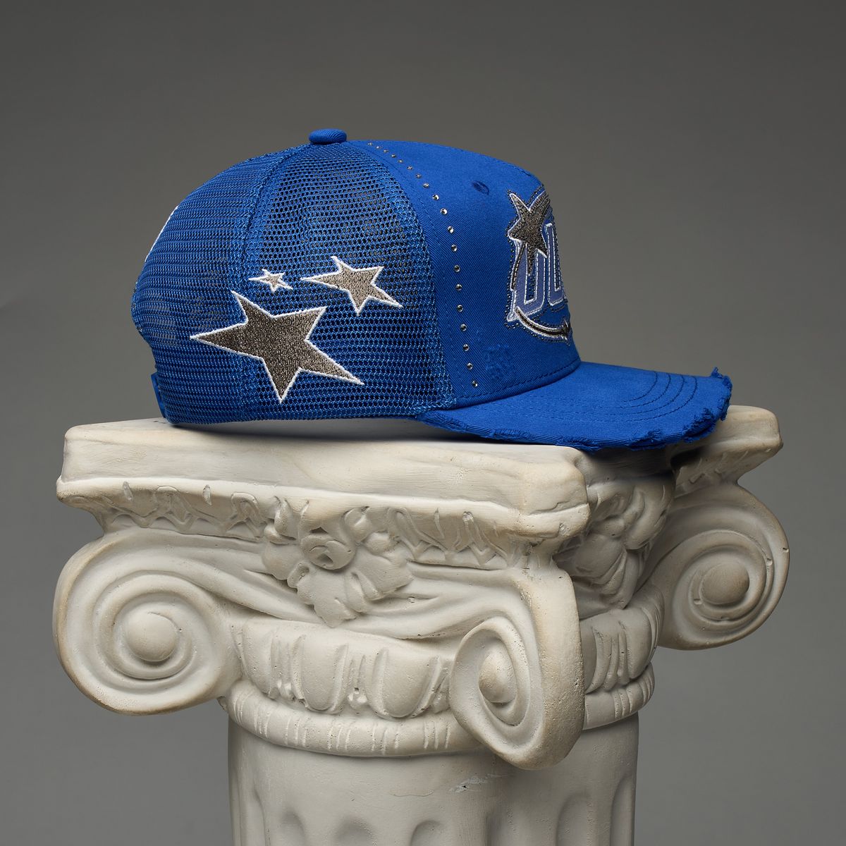 Men's Duaa Water Snapback Hat Blue waterhat-royblu