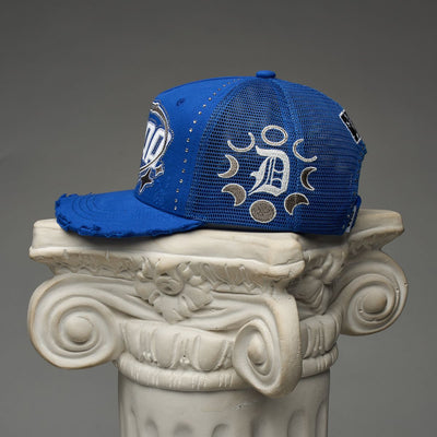 Men's Duaa Water Snapback Hat Blue waterhat-royblu