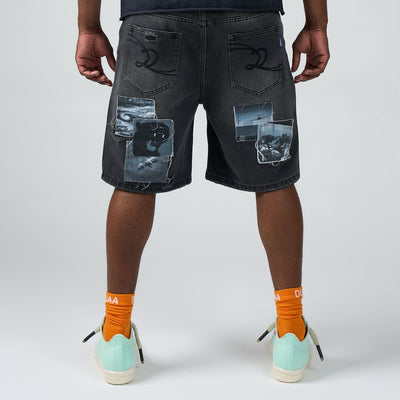 Men's Duaa Movie Blue Short Movie-Blue