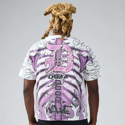 Men's Duaa Xray T-Shirt Xraytee-purpl