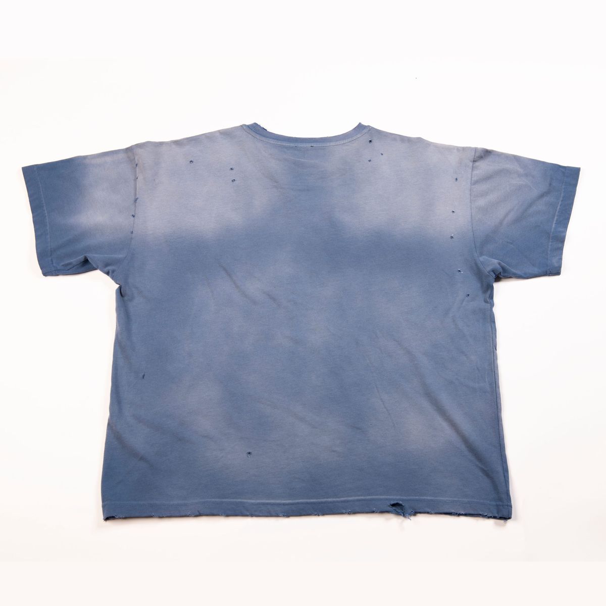 TLDR Potassium Sun Washed Distressed T-Shirt Blue TL6702-BLUE