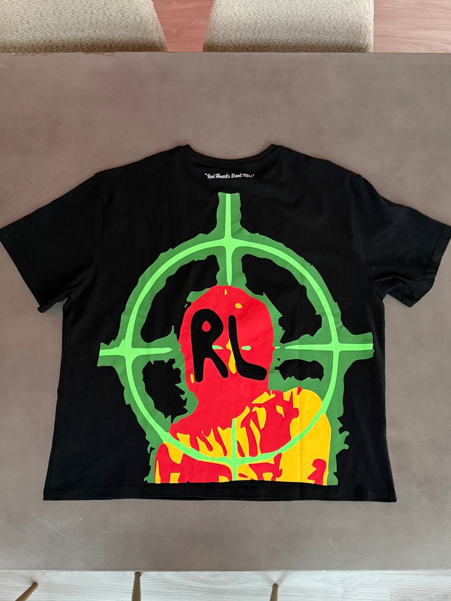 Men's Red Letters We Don't Miss T-Shirt Black wdntmss-blk