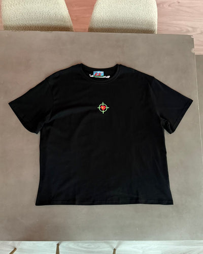 Men's Red Letters We Don't Miss T-Shirt Black wdntmss-blk
