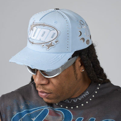 Men's Duaa Breeze Blue Snapback Hat breezehat-blue