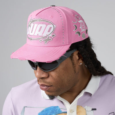 Men's Duaa Petal Pink Snapback Hat petalhat-pink