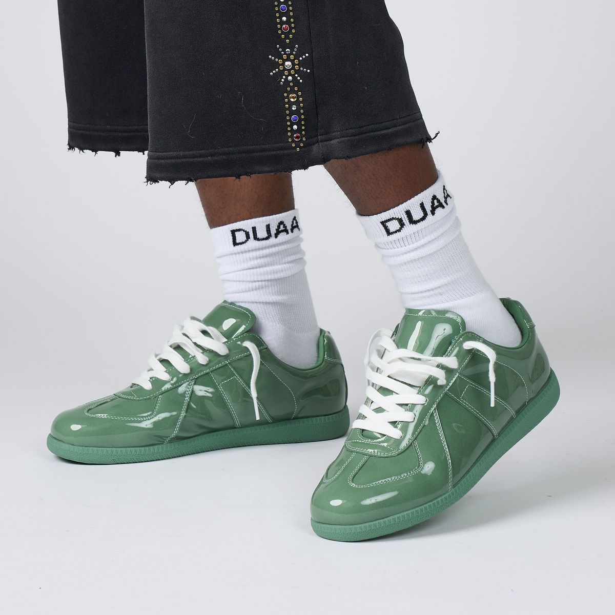 Men's Duaa Sage Green Shoe sageshoe-green
