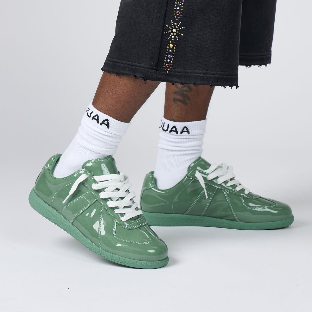 Men's Duaa Sage Green Shoe sageshoe-green