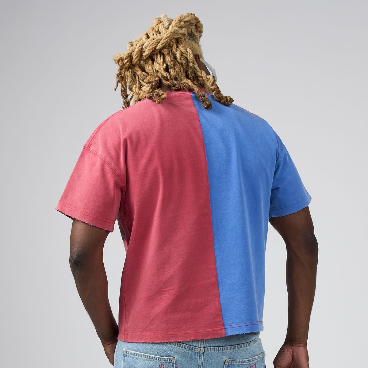 Men's Duaa Block T-Shirt Multicolor blocktee-multi