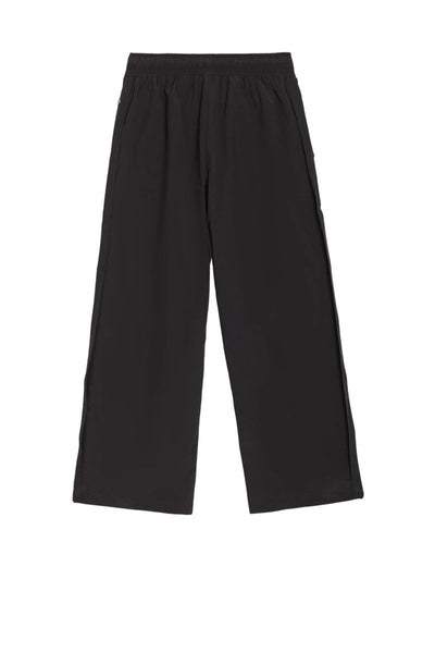 Men's Forever Siuated Nylon Track Pants Black nylontrackpnt-blk