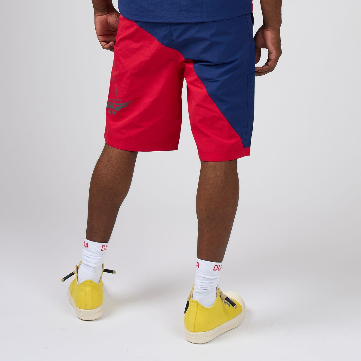 Men's Duaa Cruiser Short Red/Blue cruisersht-red