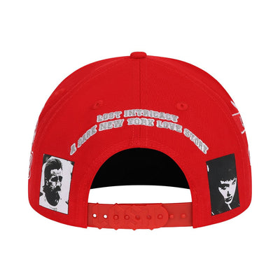 Men's Lost Intricacy Liberty Snapback Hat Red lostlibertycap-red