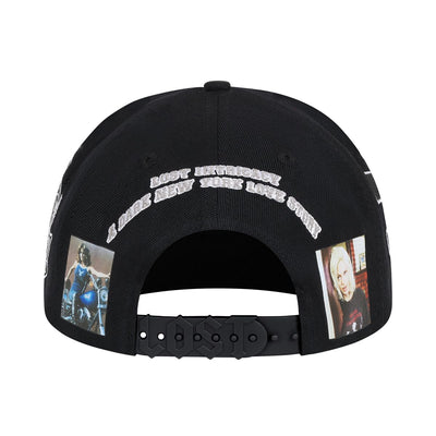 Men's Lost Intricacy Liberty Black/Red lostlibertycap-bkrd