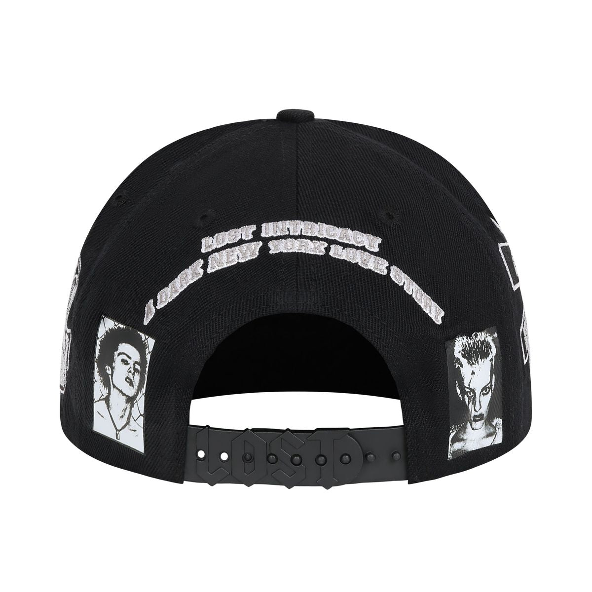 Men's Lost Intricacy Liberty Snapback Hat Black lostlibertycap-blk