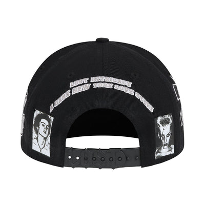Men's Lost Intricacy Liberty Snapback Hat Black lostlibertycap-blk