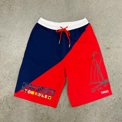 Men's Duaa Cruiser Short Red/Blue cruisersht-red