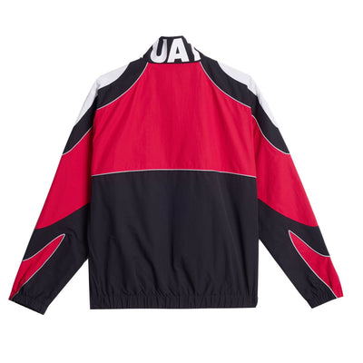 Men's Forever Situated Track Jacket Black/Red wcfstrackar-red