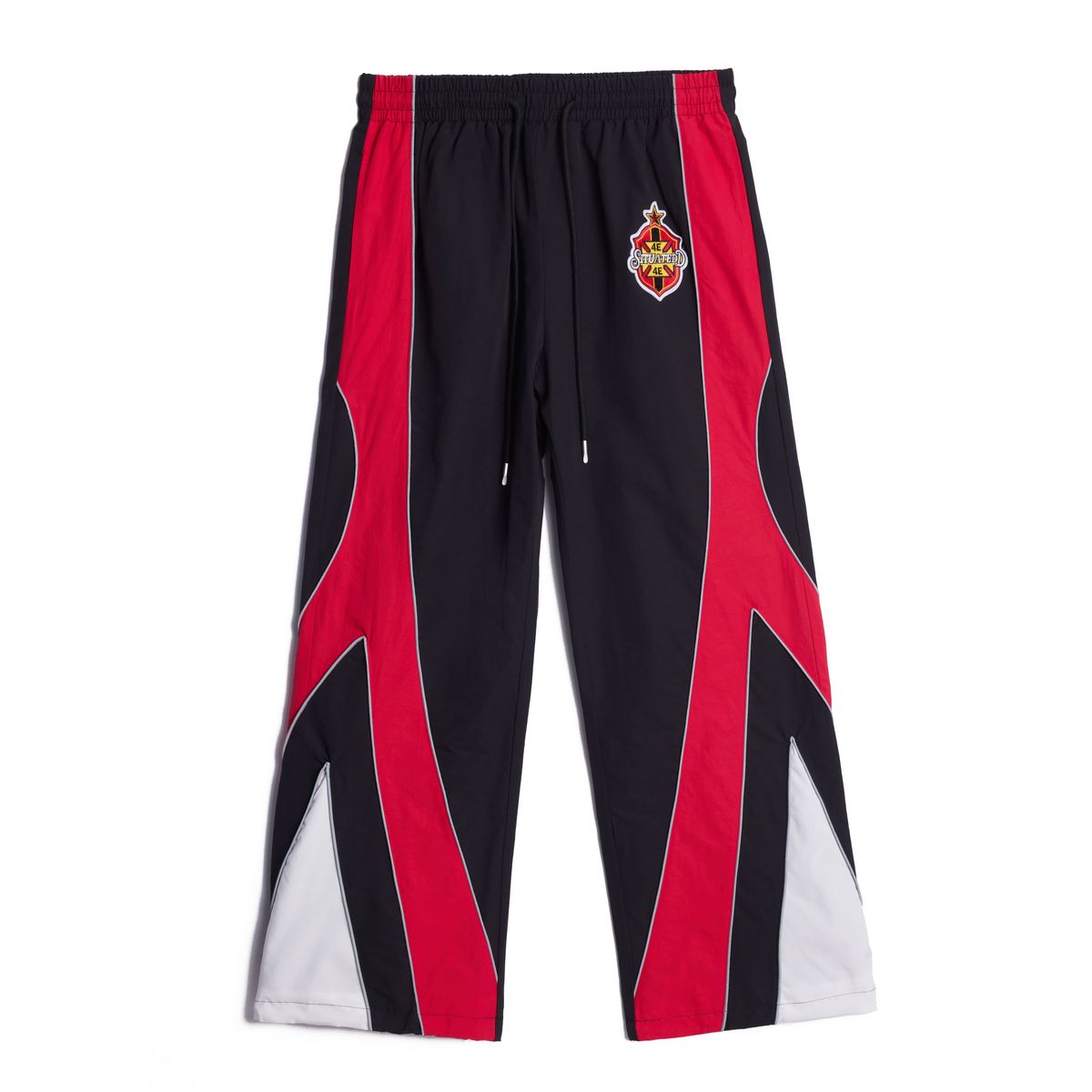 Men's Forever Situated Trackpants Black/Red wcfstrackpntar-red