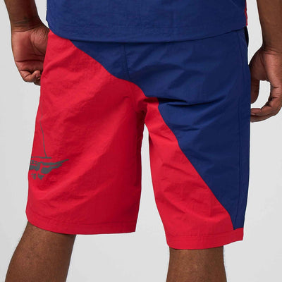 Men's Duaa Cruiser Short Red/Blue cruisersht-red