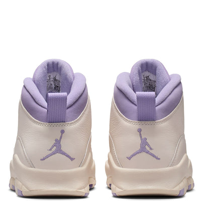 Women's Air Jordan 10 Retro Hydrangeas Beige/Purple IQ0388-101 5