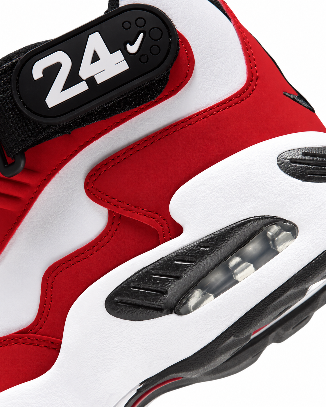 Big Kid's Nike Air Griffey Max 1 White/Black/Varsity Red JA1136-100